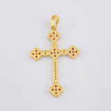 Dije Cruz Florenciana 5.7g / 5cm Oro Amarillo 18K