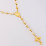 Rosario Virgen Milagrosa 10g / 60cm / 4mm Oro Amarillo 18K