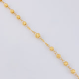 Rosario Virgen Milagrosa 10g / 60cm / 4mm Oro Amarillo 18K