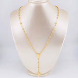 Rosario Virgen Milagrosa 10g / 60cm / 4mm Oro Amarillo 18K