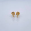 Topos Cruz Silueta 0.7gr / Oro 18K &