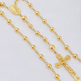 Rosario Virgen Milagrosa 14.65gr / 70cm / 4.8mm Oro Amarillo 18K *