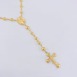 Rosario Virgen Milagrosa 13.5gr / 70cm / Oro Amarillo 18K