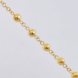 Rosario Virgen Milagrosa 13.5gr / 70cm / Oro Amarillo 18K
