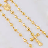 Rosario Virgen Milagrosa 13.5gr / 70cm / Oro Amarillo 18K