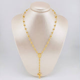 Rosario Virgen Milagrosa 13.5gr / 70cm / Oro Amarillo 18K