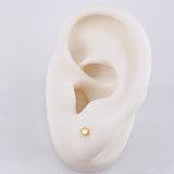 Topos Bola Lisa 0.4g / 3mm Oro Amarillo 18K