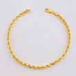 Pulso Lazo 2.8g / 17.4cm / 3.3mm Oro Amarillo 18K