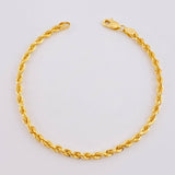 Pulso Lazo 2.8g / 17.4cm / 3.3mm Oro Amarillo 18K