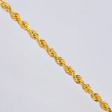 Pulso Lazo 3.35gr / 19cm / 3.3mm Oro Amarillo +3 18K *