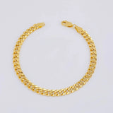 Pulso Cubano 5.6 g / 20.5 cm / 5.15 mm Oro Amarillo 18K