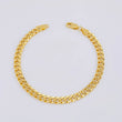 Pulso Cubano 3.9g / 20.5cm / 5mm Oro Amarillo 18K