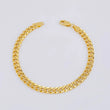 Pulso Cubana 5.1 g / 20.4 cm / 5.15 mm Oro Amarillo 18K