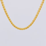 Cadena Ice 12.3g / 60cm / 2.4mm Oro Amarillo 18K