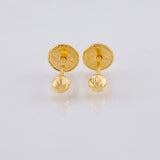 Topos Bola Diamantado 0.4gr / 3mm Oro Amarillo 18K