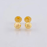 Topos Bola Diamantada 0.7 g / 5 mm Oro Amarillo 18K