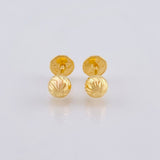 Topos Bola Diamantada 0.65 g / 5 mm Oro Amarillo 18K