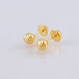 Topos Bola Diamantada 0.7 g / 5 mm Oro Amarillo 18K