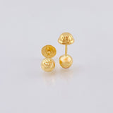 Topos Bola Diamantado 0.55gr / 5mm Oro Amarillo 18K