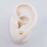 Topos Bola Diamantada 0.6 g / 5 mm Oro Amarillo 18K