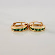 Candongas Carril 0.75 g / 1.1 cm Oro Amarillo 18K