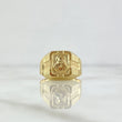 Anillo Sello Sagrado Corazon de Jesus 2.5gr / T10 1/2 / Oro Amarillo 18K
