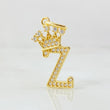Dije Corona Letra Z 1.45g / 2.6cm Oro Amarillo 18K