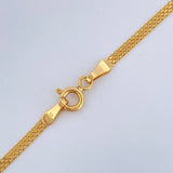 Cadena China  2.8gr / 45cm / 1.85mm Oro Amarillo +1$