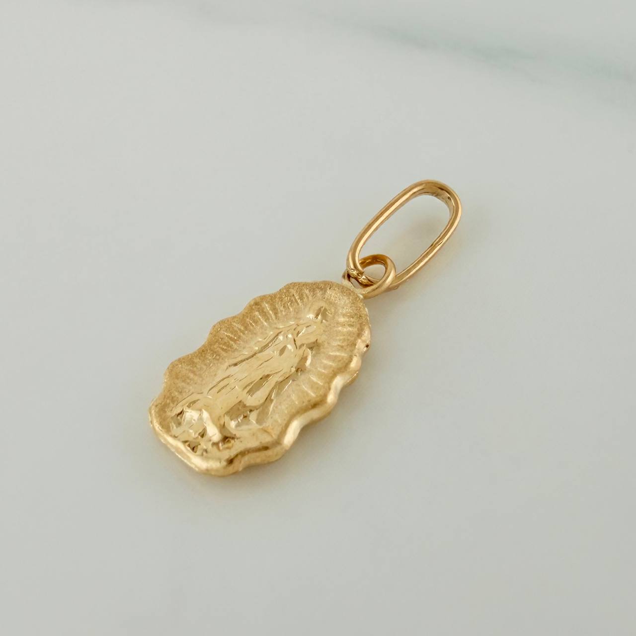 Dije Virgen Guadalupe 0.45gr / 2cm / Oro Amarillo 18K %