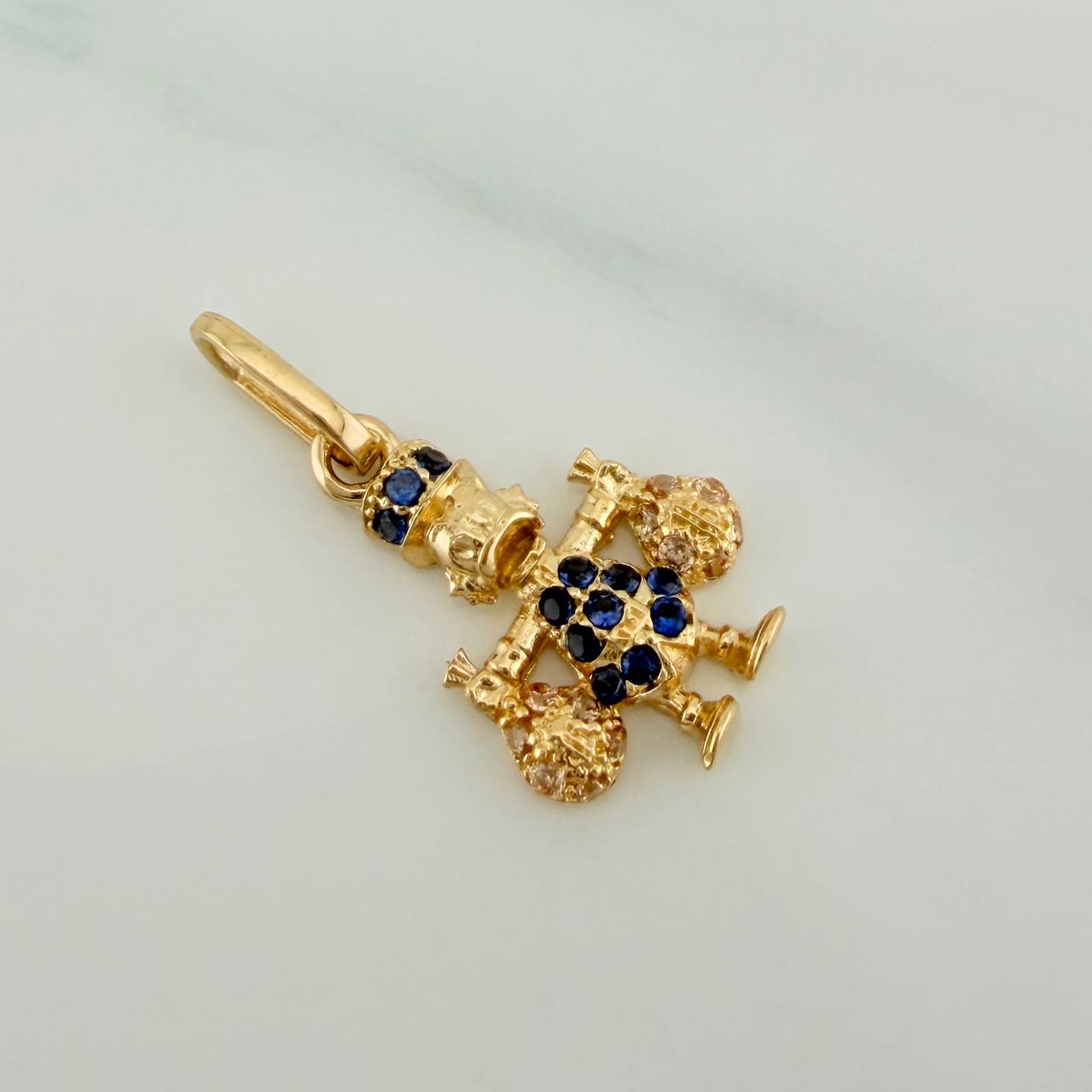 Dije Pato Bolsas De Dinero 1.45gr / 2.4cm / Oro Amarillo 18K %