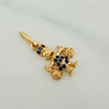 Dije Pato Bolsas De Dinero 1.55gr / 2.4cm / Oro Amarillo 18K %