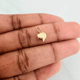 Dije Corazon 0.3gr / 1.3cm / Soplado Oro Amarillo &