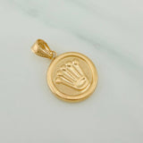 Dije Corona 1.2 g / 2.5 cm Oro Amarillo 18K