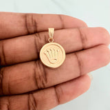 Dije Corona 1.2 g / 2.5 cm Oro Amarillo 18K