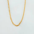 Cadena Singapur 1.45 g / 40 cm / 1.2 mm Oro Amarillo 18K