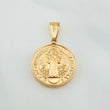Dije San Benito 2.6 g / 3.5 cm Oro Amarillo 18K