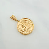 Dije San Benito 2.6 g / 3.5 cm Oro Amarillo 18K
