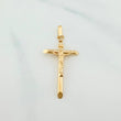 Dije Cruz Cristo 1.2 g / 4 cm Oro Amarillo 18K