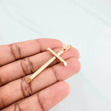 Dije Cruz 1.65 g / 5 cm Oro Amarillo 18K
