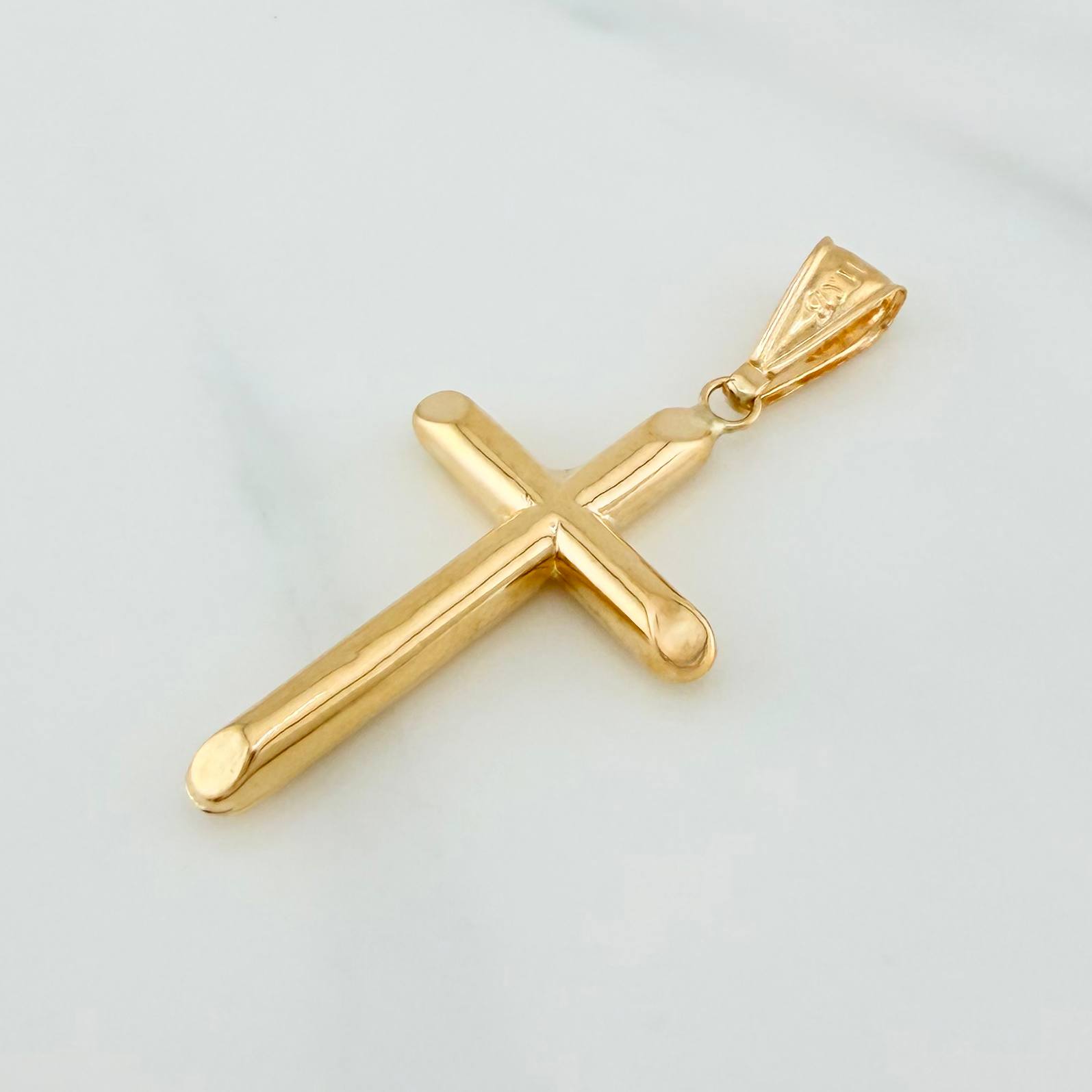 Dije Cruz 1.25 g / 4.5 cm Oro Amarillo 18K