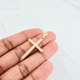 Dije Cruz 1.25 g / 4.5 cm Oro Amarillo 18K