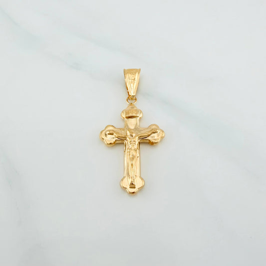 Dije Cruz Cristo 1.5 g / 3.8 cm Oro Amarillo 18K