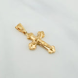 Dije Cruz Cristo 1.5 g / 3.8 cm Oro Amarillo 18K