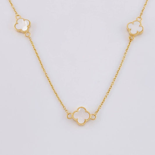 Cadena Aro Seguido Trebol 5.85 g / 50.7 cm / 1.5 mm Oro Amarillo 18K