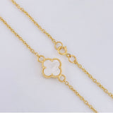 Cadena Aro Seguido Trebol 5.85 g / 50.8 cm / 1.5 mm Oro Amarillo 18K