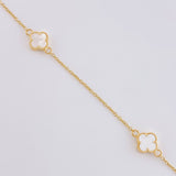 Cadena Aro Seguido Trebol 5.85 g / 50.7 cm / 1.5 mm Oro Amarillo 18K