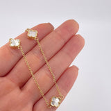 Cadena Aro Seguido Trebol 5.85 g / 50.8 cm / 1.5 mm Oro Amarillo 18K