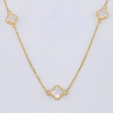 Cadena Aro Seguido Trebol 8.75 g / 50.4 cm / 1.5 mm Oro Amarillo 18K
