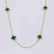 Cadena Aro Seguido Trebol 8.35 g / 51.3 cm / 1.5 mm Oro Amarillo 18K