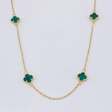 Cadena Aro Seguido Trebol 8.35 g / 51.3 cm / 1.5 mm Oro Amarillo 18K